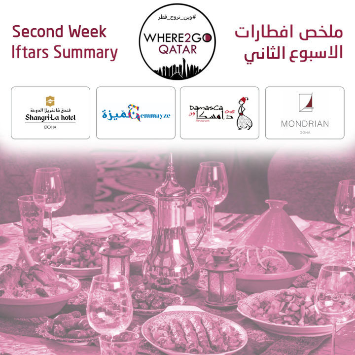 Second Week Iftars Summary ملخص افطارات الاسبوع الثاني