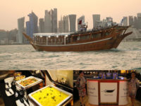 Dinner on Dhow with National Cruise Qatar رحلة عشاء بالقارب مع ناشيونال كروز