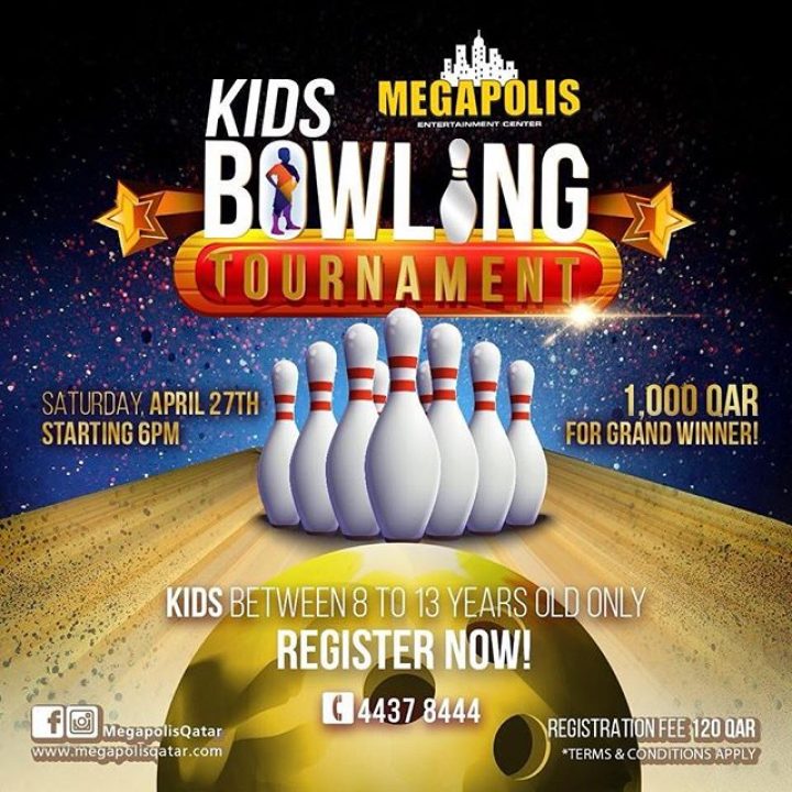 بطولة البولينغ للصغار Kids Bowling Tournament